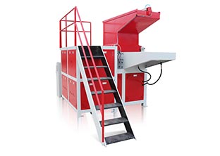 管材撕碎破碎一體機，單軸撕碎，塑料撕碎機
